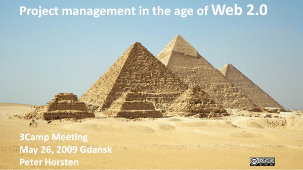 Project management in the age of Web 2.0